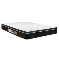 Colchão Castor D33 Black e White air Casal 138 Menor preço em Colchão Castor D33 Black e White air Casal 138