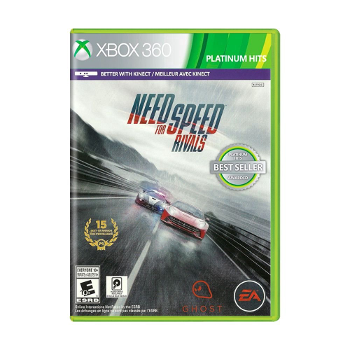 Jogo Novo Lacrado Need For Speed Rivals Para Xbox 360