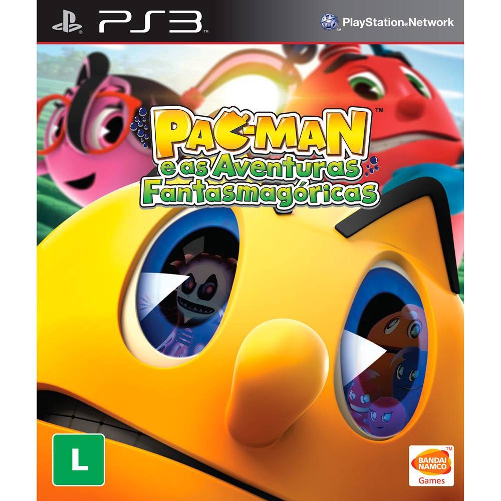 Pac-Man Ylas Aventuras Fantasmales - Ps3 no Shoptime