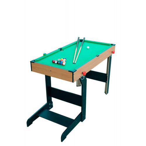 Mesa Sinuca Bilhar Jogo Snooker Dobrável 1,17m Bolas 487400