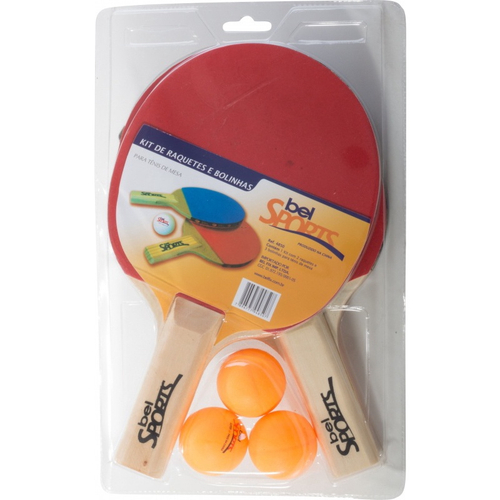 Mesa ping pong especial cor preta mdp 15MM - 1010 klopf + kit tênis de mesa  - 5030 em Promoção na Americanas