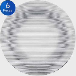 Conjunto de Pratos Fundos Diamante 6 peças - Duralex - Transparente Menor preço em Conjunto de Pratos Fundos Diamante 6 peças - Duralex - Transparente