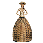 Boneca Luminária de Chão Chápeu Cor 01