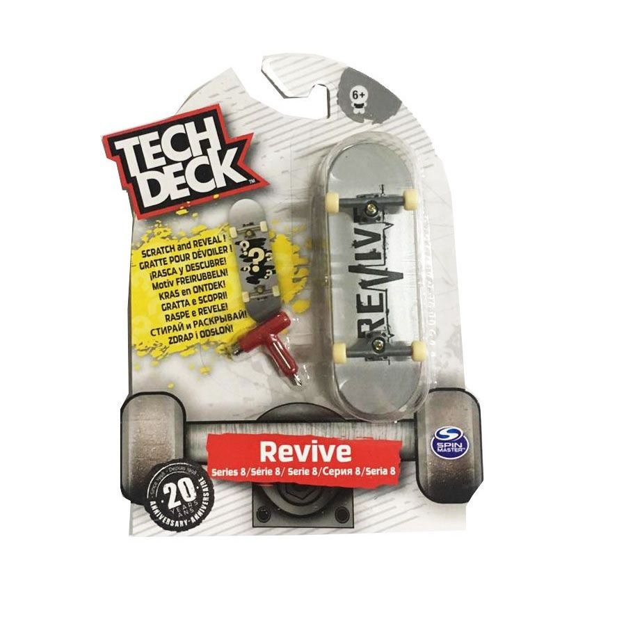 SKATE DE DEDO TECH DECK 96MM FINGERBOARD MULTIKIDS BR263 SORT