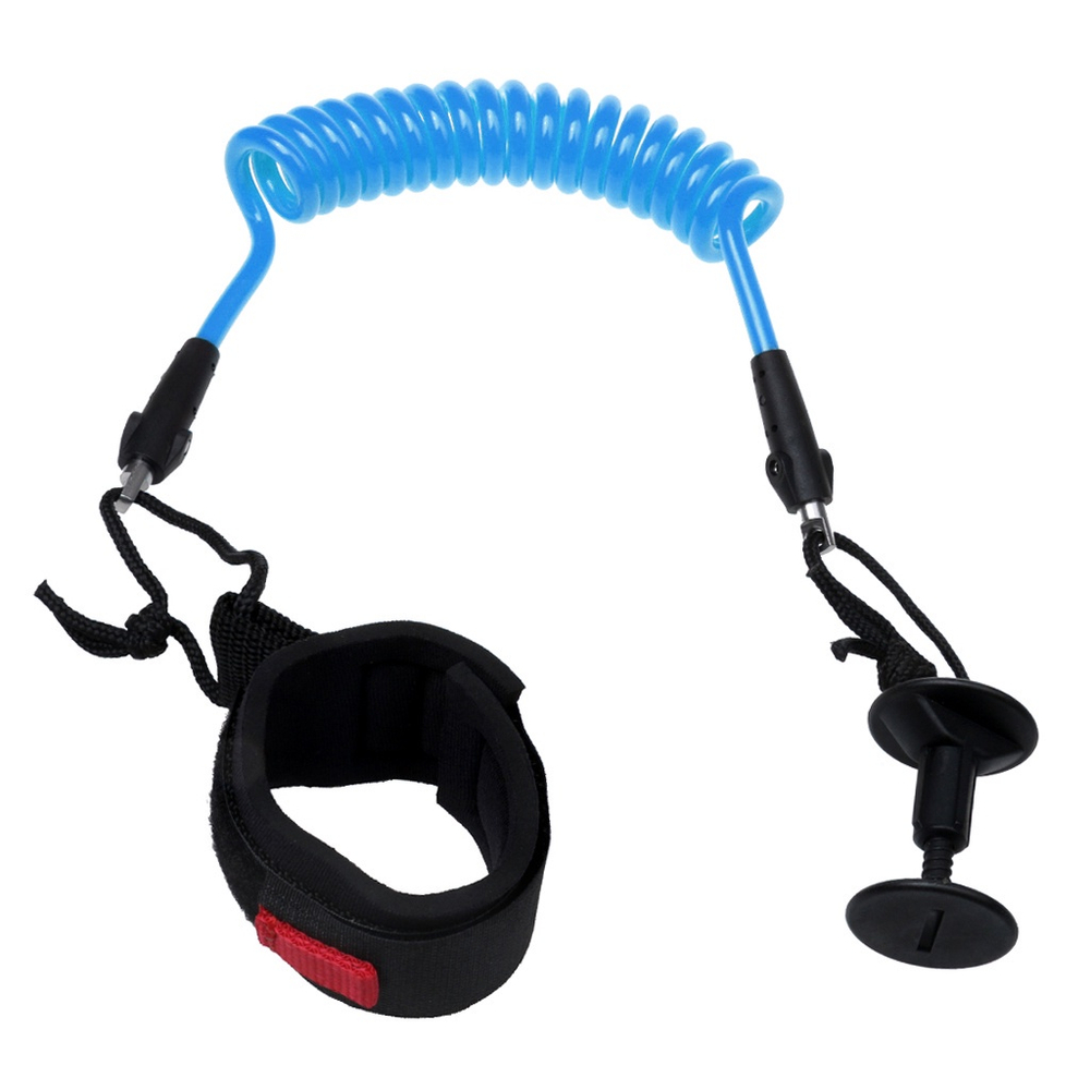 Bodyboard Coiled Wrist Leash, Boogie Board Bicep Leash Surf 4 M Azul em