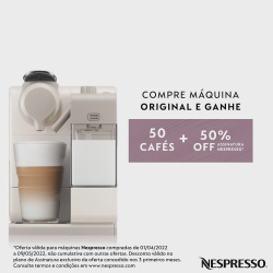 Nespresso Lattissima Touch Facelift Branca, Cafeteira - 220V Menor preço em Nespresso Lattissima Touch Facelift Branca, Cafeteira - 220V