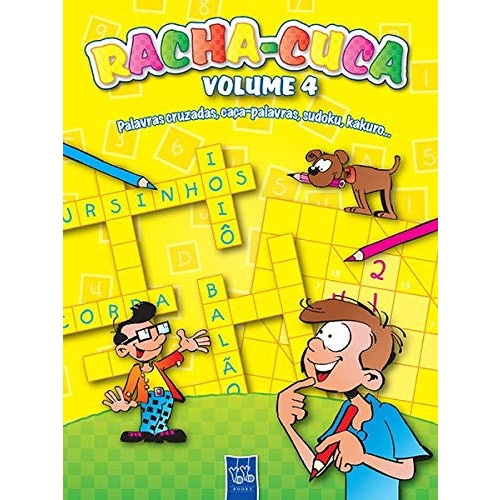 4 Racha Cuca Quebra Cabeça Puzzle Brinquedo Festa Barato