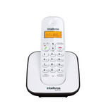 Telefone Sem Fio Intelbras Display Luminoso Ts 3110 Branco