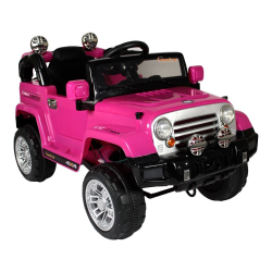 Jipe Elétrico Trilha Rosa com Controle Remoto 12V Bel Brink Menor preço em Jipe Elétrico Trilha Rosa com Controle Remoto 12V Bel Brink