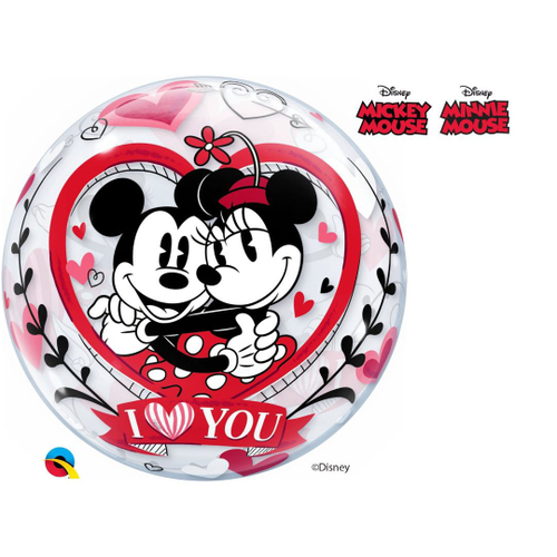 Balão Bubble MICKEY & MINNIE 22