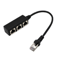 Adaptador Extensor De 3 Vias Do Divisor De Cabo De Rede LAN RJ45 1 A 3 Ethernet é ruim? Adaptador Extensor De 3 Vias Do Divisor De Cabo De Rede LAN RJ45 1 A 3 Ethernet é boa?