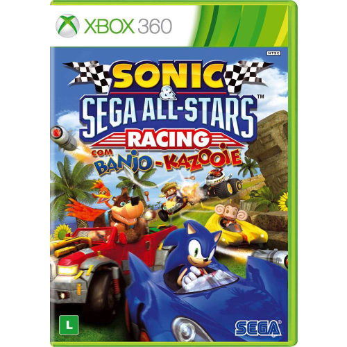 Jogo Sonic&Sega All-Stars Racing With Banjo-Kazooie Xbox 360 no Shoptime