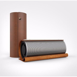 Caixa de Som Portátil Betnew X03 Bluetooth Wifi com revestimento em couro Menor preço em Caixa de Som Portátil Betnew X03 Bluetooth Wifi com revestimento em couro