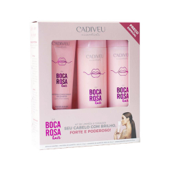 Cadiveu Essentials Boca Rosa Hair Kit Home Care de Limpeza E Cuidados (shampoo 250ml + Condicionador é boa?