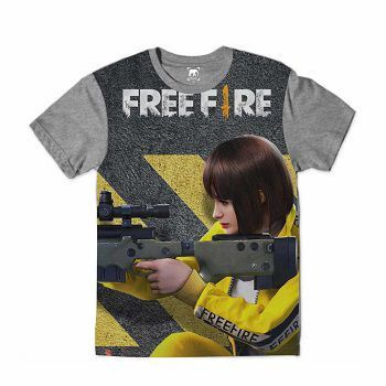 Moletom Free Fire Asa Angelical Masculino - Preto