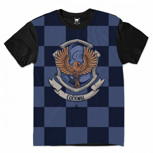 Camiseta masculina Harry Potter Corvinal branca, Warner Bros.