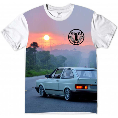 Camiseta Gol Quadrado Carro Rebaixado Sunset Fixa Chora Boy