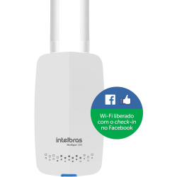 Menor preço em Roteador Wireless Intelbras Hotspot 300 Libera Após Check-In Facebook