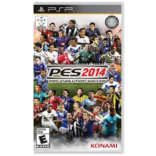 Jogo midia fisica pro evolution soccer 2014 pes 14 psp konami