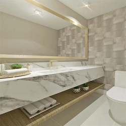 Pia de Banheiro com Cuba Esculpida em Marmore Branco Carrarinha 70cm x 50cm Elegance Menor preço em Pia de Banheiro com Cuba Esculpida em Marmore Branco Carrarinha 70cm x 50cm Elegance