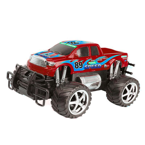 Carro Infantil De Controle Remoto Giant Four Wheeler Pickup Cor Azul