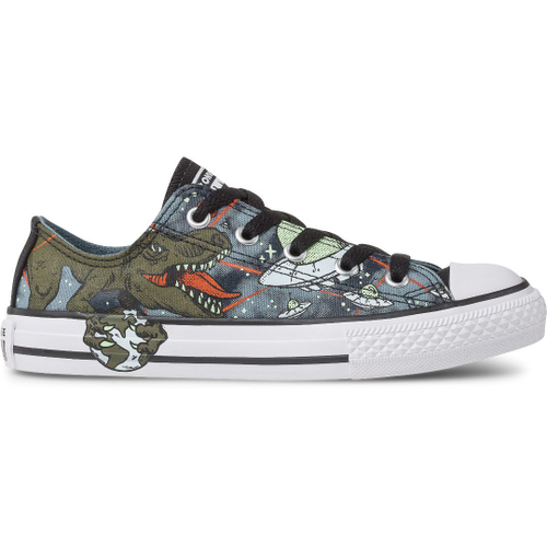 Tênis Converse All Star Chuck Taylor Dino Infantil Preto / Verde