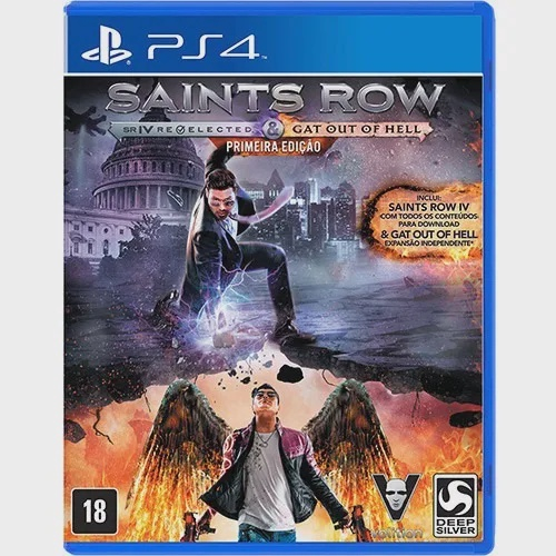 Game Saints Row IV: Re-Elected + Gat Out Of Hell - PS4 Em Promoção.