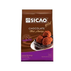 Gotas Chocolate Sicao Meio Amargo Gold 1,01k Callebaut Menor preço em Gotas Chocolate Sicao Meio Amargo Gold 1,01k Callebaut