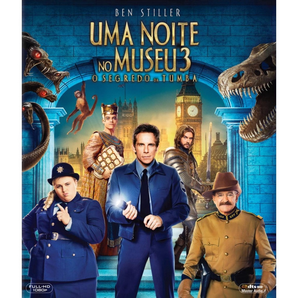 BLU-RAY Uma Noite No Museu 3: O Segredo Da Tumba em Promoção na Americanas