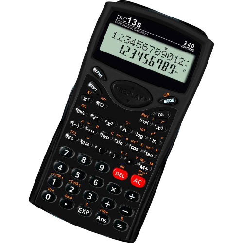 Calculadora dtc Científica De Bolso 13S 240 Funções - Preto em Promoção na  Americanas