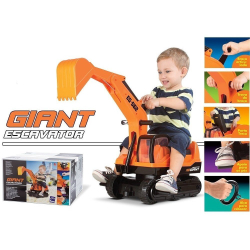 Trator Escavadeira Gigante - Roma Brinquedos Menor preço em Trator Escavadeira Gigante - Roma Brinquedos