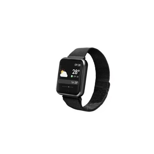 relógio inteligente smartwatch p70 android ios lg samsung preto