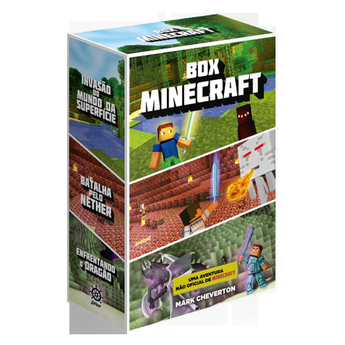 Cartela 10 Boneco Articulado Minecraft My Home + 2 Blocos N3