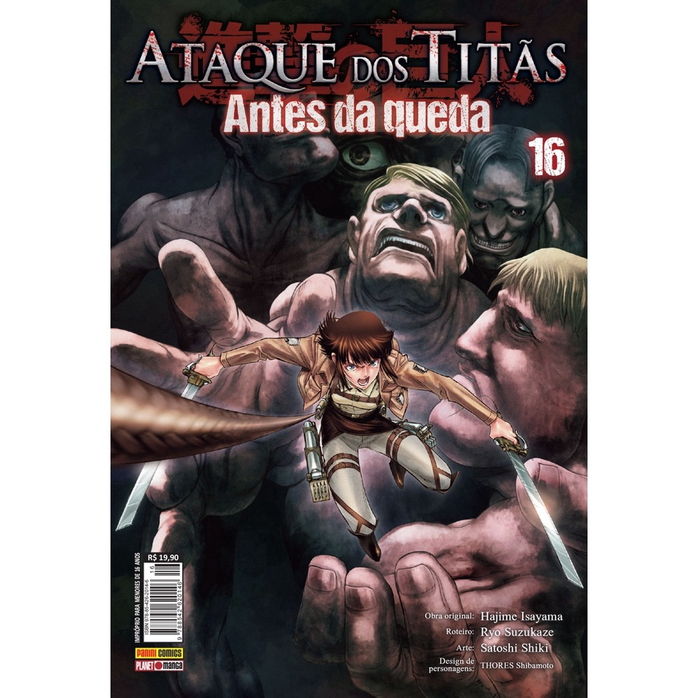 Ataque dos Titãs Vol. 19: Série Original: Hajime Isayama