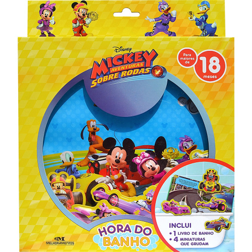 Mickey Aventura Sobre Rodas - Hora do banho