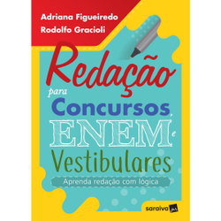 Livro - Redação Para Concursos, Enem E Vestibulares: Aprenda redação com lógica Menor preço em Livro - Redação Para Concursos, Enem E Vestibulares: Aprenda redação com lógica