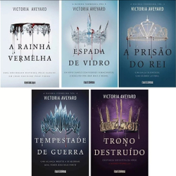 Kit 5 livros rainha vermelha victoria aveyard Menor preço em Kit 5 livros rainha vermelha victoria aveyard