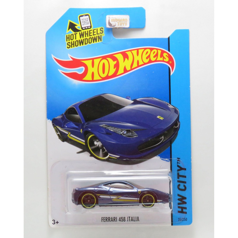 Ferrari 458 Italia #35 - 1/64 - Hot Wheels 2014 em Promoção na