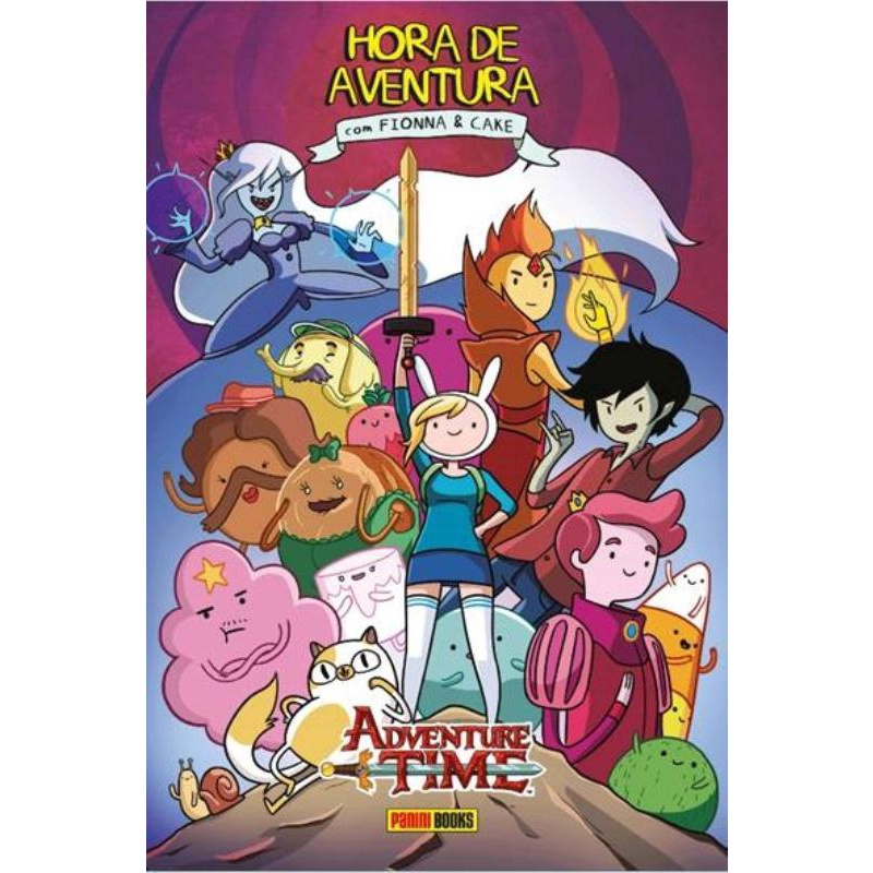 Hora de aventura - Fionna e Cake