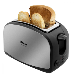 Torradeira French Toast Inox Philco 127v Menor preço em Torradeira French Toast Inox Philco 127v