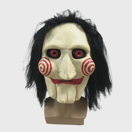 Máscara Terror Filme Jogos Mortais Jigsaw Halloween Cosplay