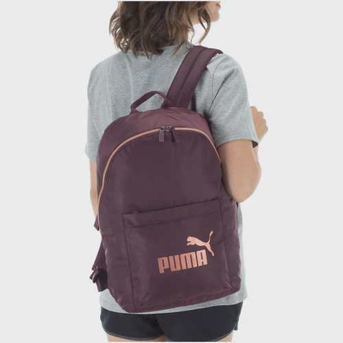 Mochila puma core vinho top
