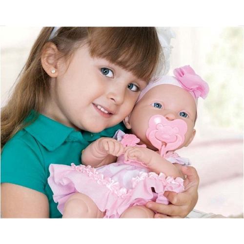 Boneca Bebê com Acessórios - Baby Ninos Newborn - Cotiplás