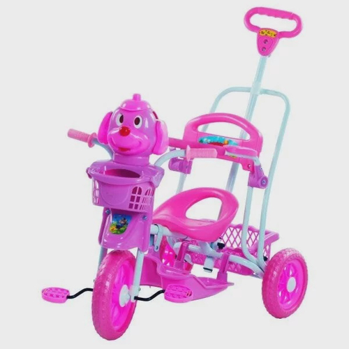 Triciclo Motoca Velotrol Para Crianças Infantil Velocípede Empurrador  Dinossauro