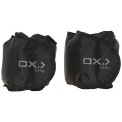 Caneleira de Peso Oxer - Par com 2Kg Cada Menor preço em Caneleira de Peso Oxer - Par com 2Kg Cada