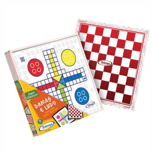 Jogo de Tabuleiro Ludo e Dama - Diversão Família , Mercado x Local Produtos  em Oferta!