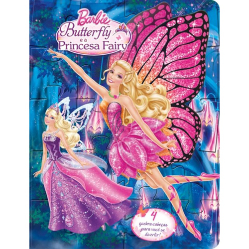 Livro Barbie - Sereia Das Perolas - Livro Quebra-Cabeca na