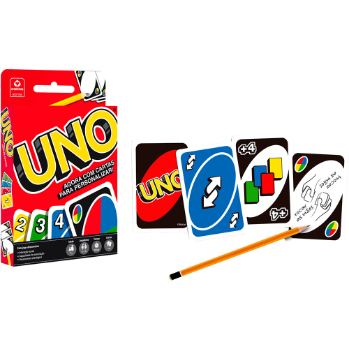 Jogo de Cartas uno + Baralho Duplo Copag 1001 na Americanas Empresas