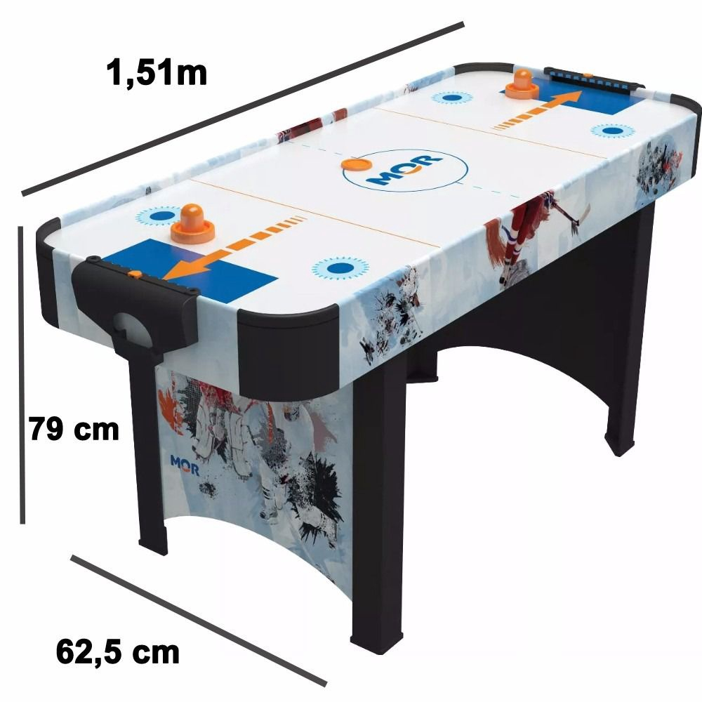 Mesa De Air Game Aero Hockey Play Profissional Shopping