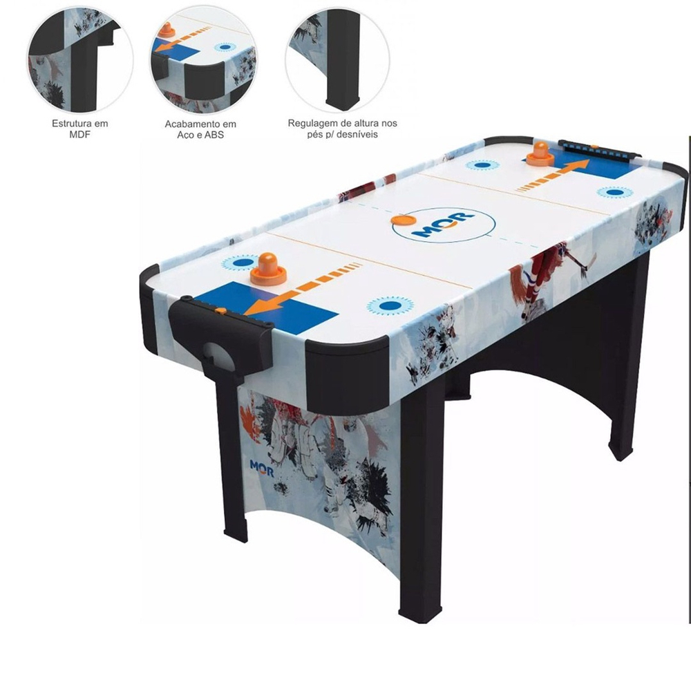 COMO FUNCIONA a mesa de air hockey ? 